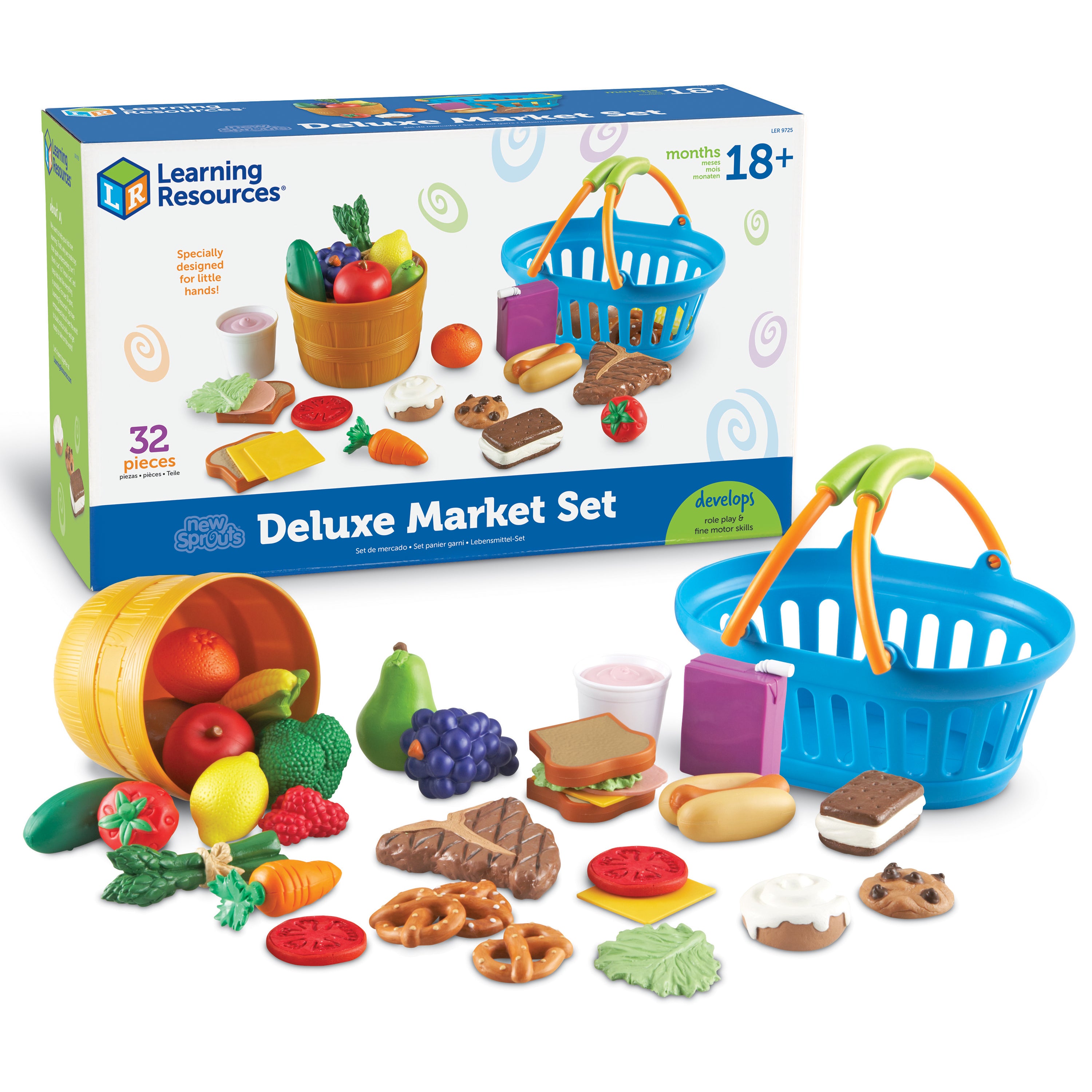 Learning Resources - New Sprouts Deluxe Markt Speelset
