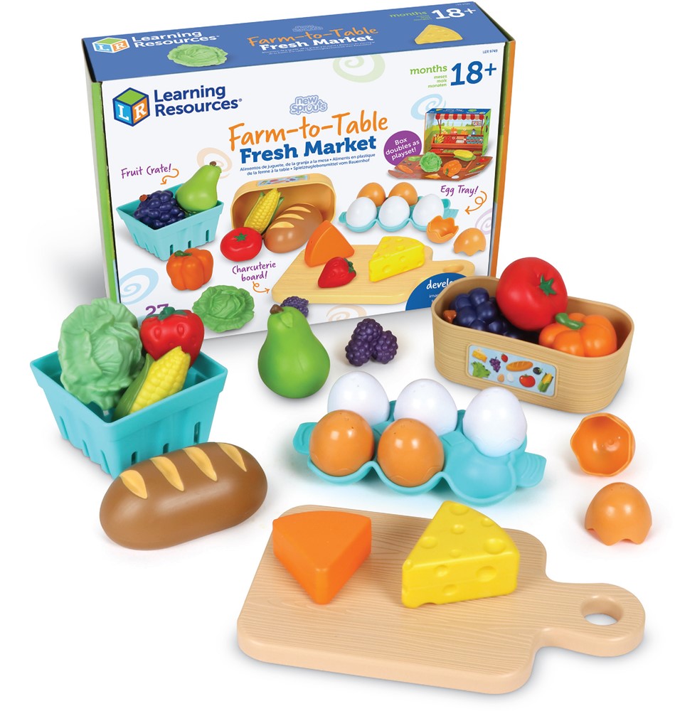 Learning Resources - New Sprouts® Speelgoed Versmarkt Van Boer Tot Bord