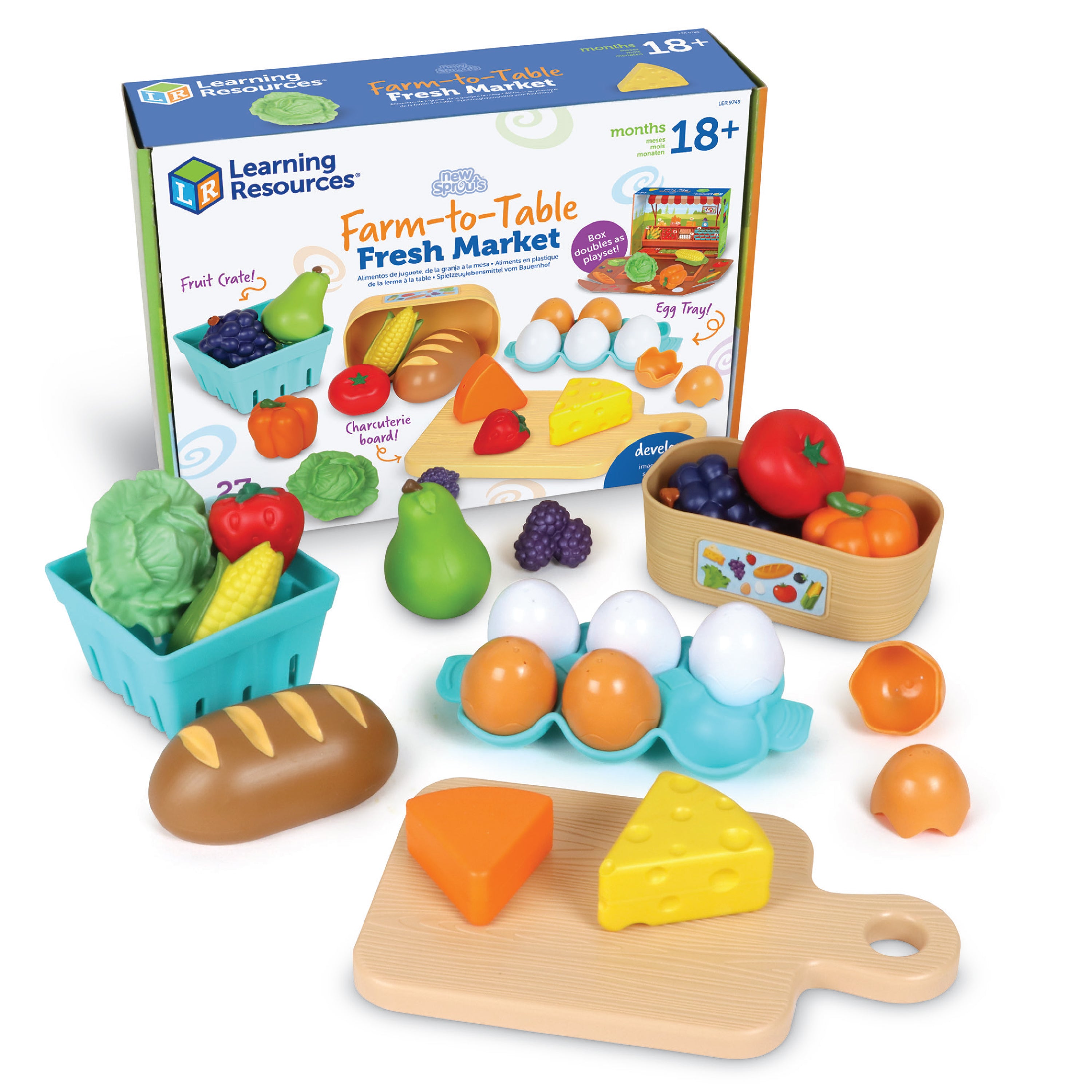 Learning Resources - New Sprouts® Speelgoed Versmarkt Van Boer Tot Bord
