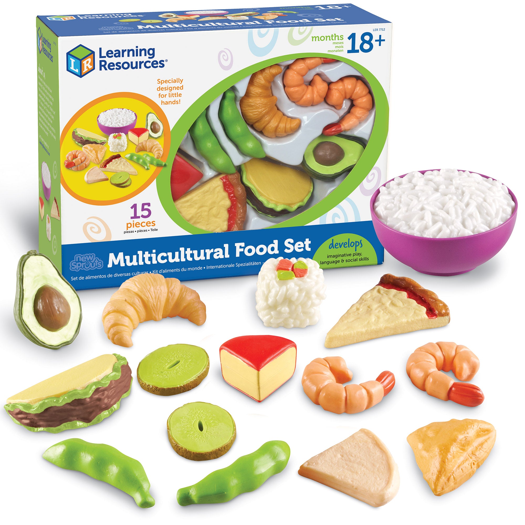 Learning Resources - New Sprouts Multicultureel Voedsel Speelset