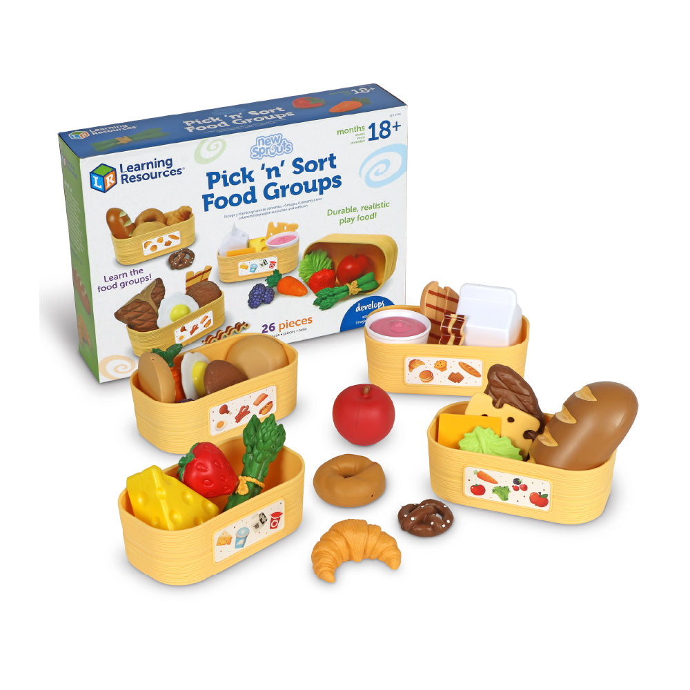 Learning Resources - New Sprouts Pick 'n' Sort Voedselgroepen Speelset