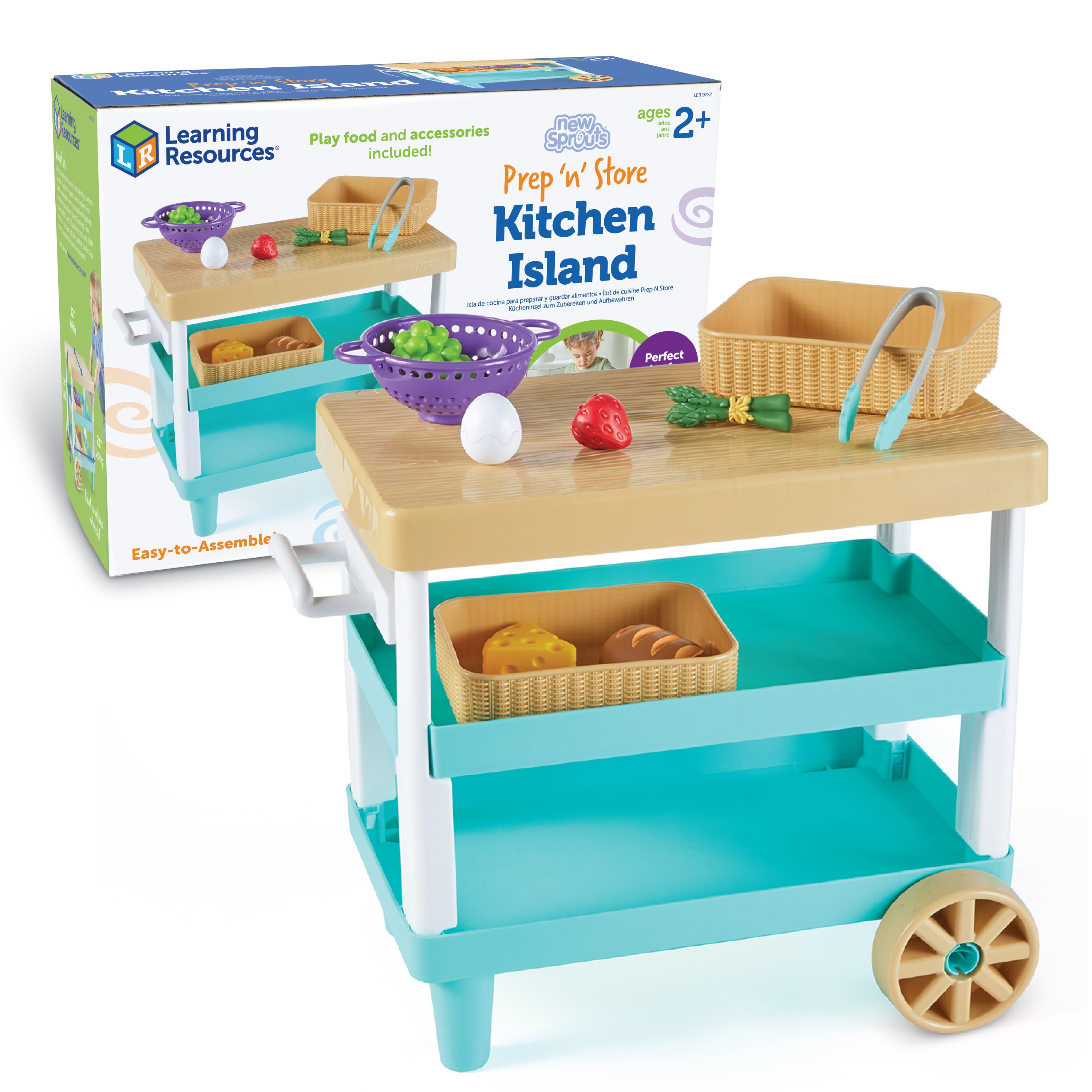 Learning Resources - New Sprouts Keukeneiland met Opbergruimte