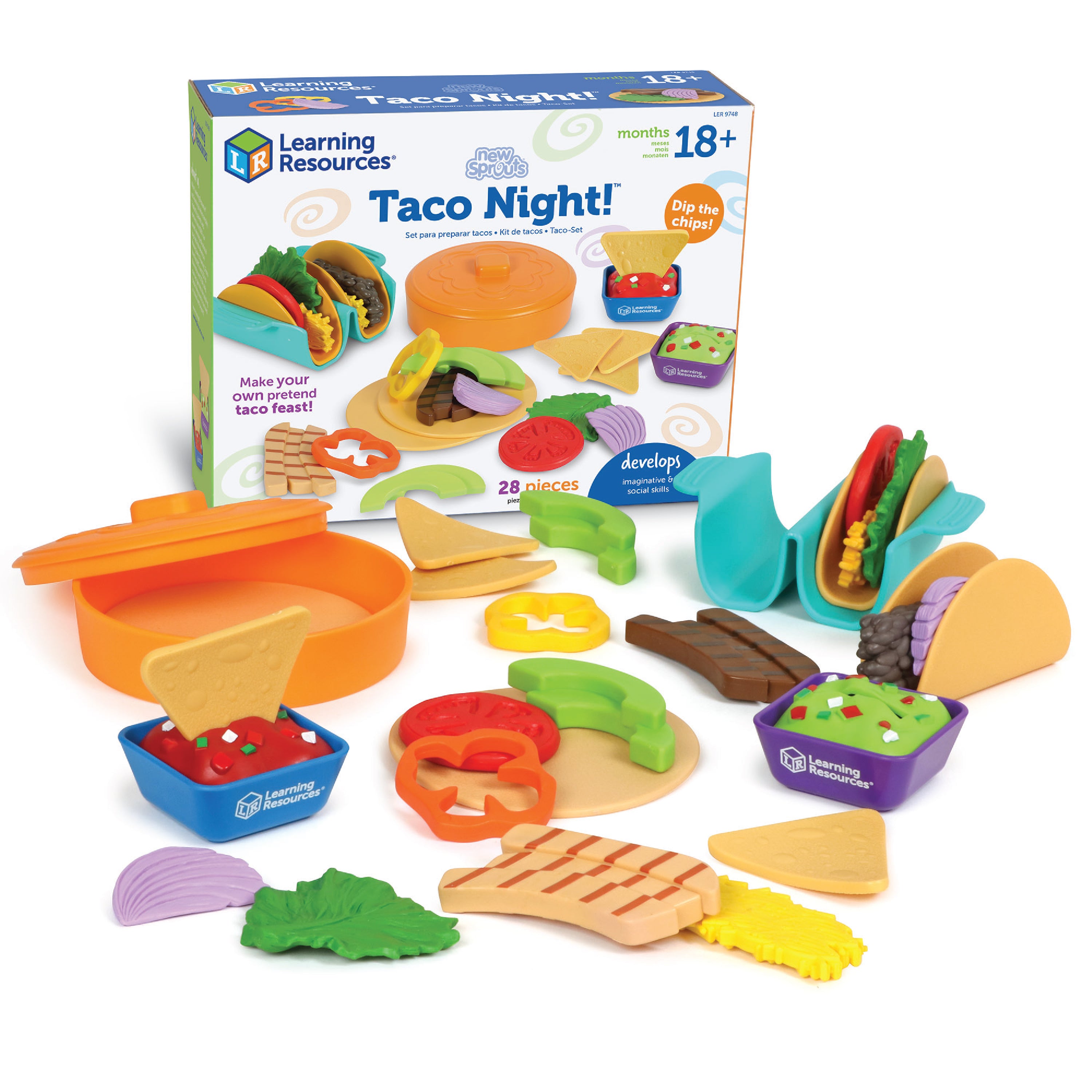 Learning Resources - New Sprouts Taco Night Speelgoedeten