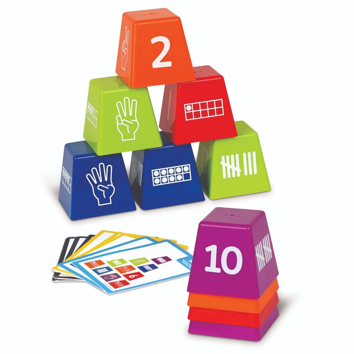 Learning Resources - Stapelbare Cijfers met Ringen