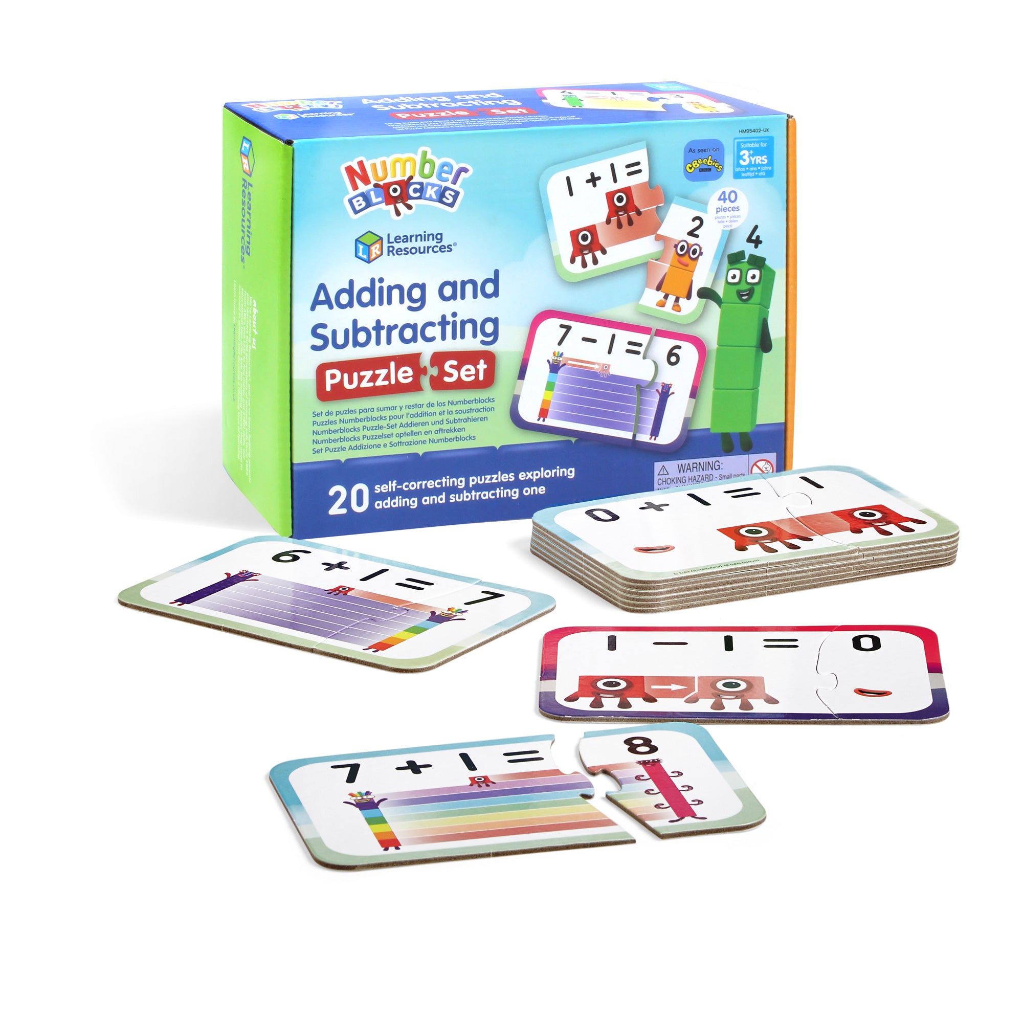 Learning Resources - Numberblocks Optellen en Aftrekken Puzzelset