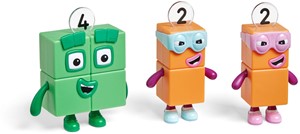 Learning Resources - Numberblocks Four and the Terrible Twos Speelfiguur