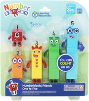Learning Resources - Numberblocks Vriendjes Een tot Vijf Geheugenspel