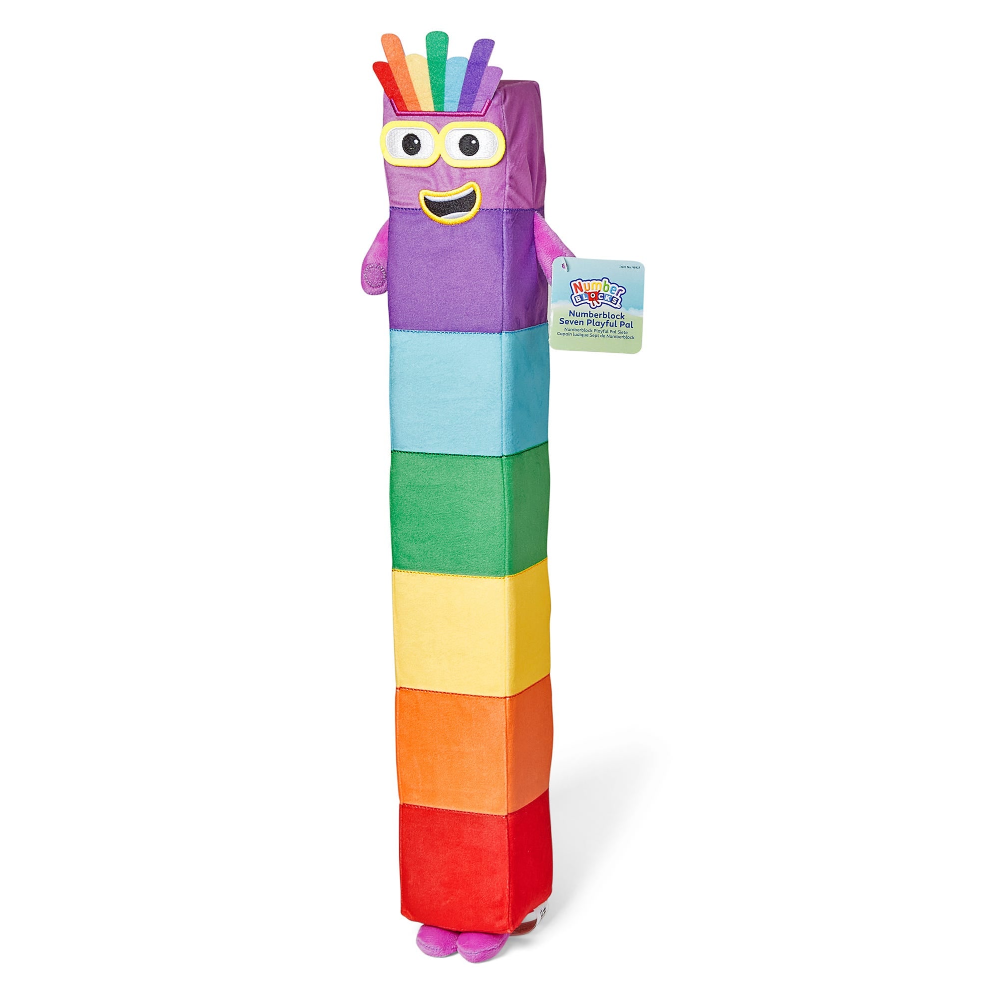 Learning Resources - Numberblocks™ Numberblock Seven Playful Pal Knuffel