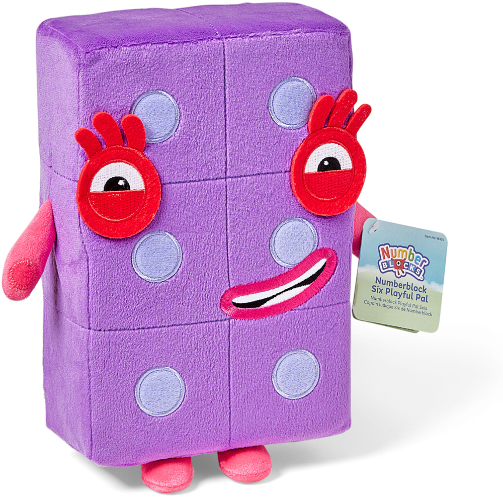 Learning Resources - Numberblocks™ Numberblock Zes Knuffelmaatje