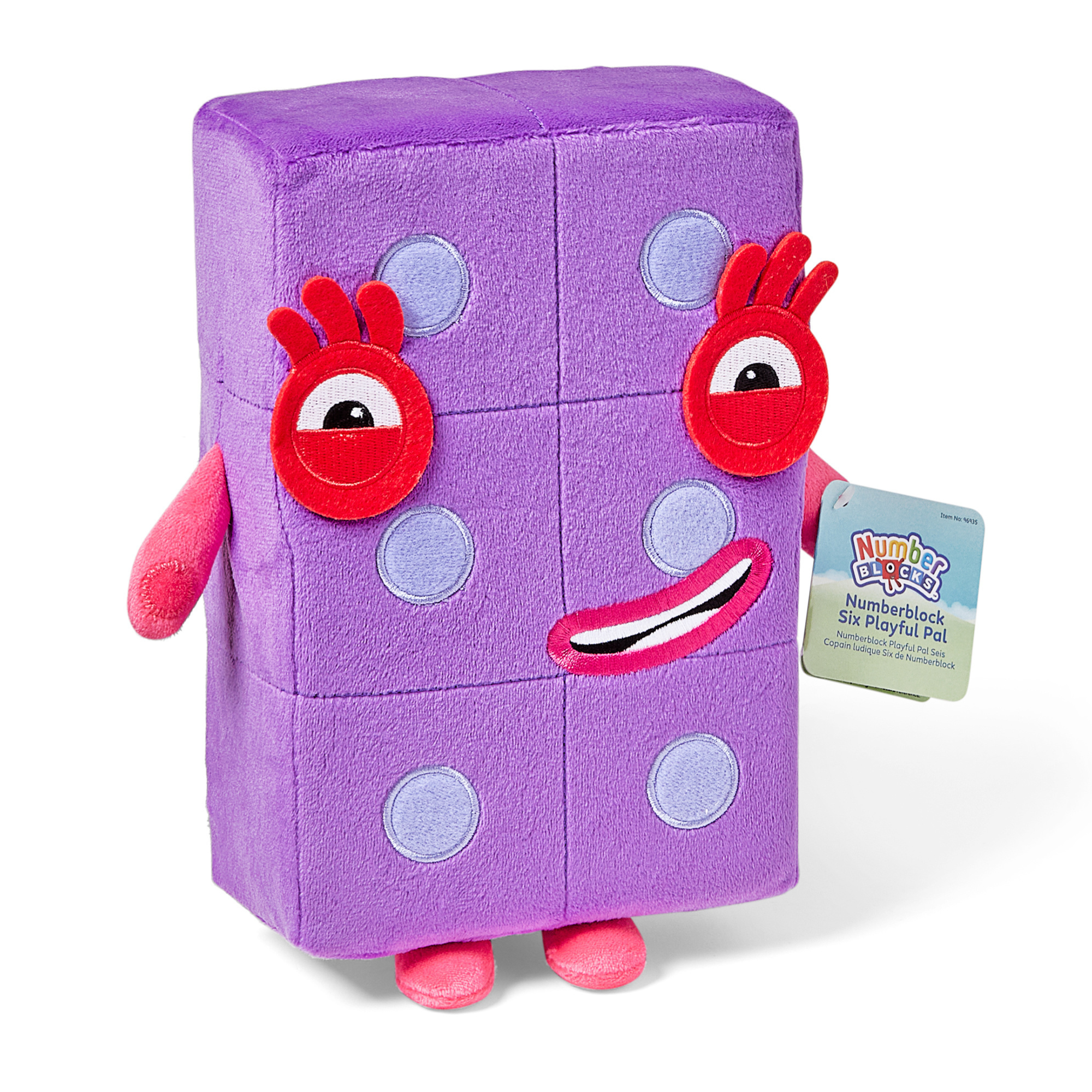 Learning Resources - Numberblocks™ Numberblock Zes Knuffelmaatje