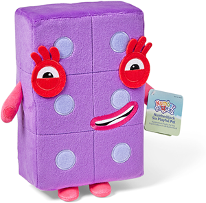 Learning Resources - Numberblocks™ Numberblock Zes Knuffelmaatje
