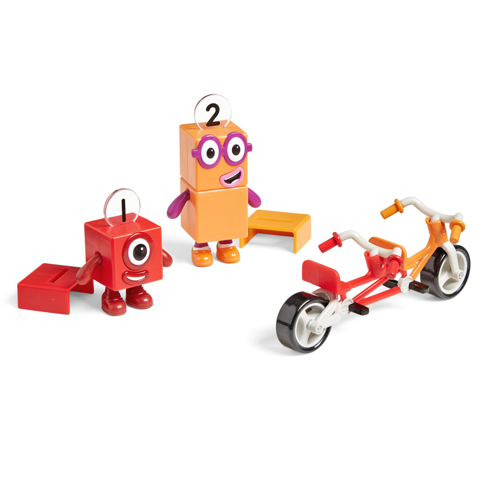 Learning Resources - Numberblocks Één en Twee Fietsavontuur - 5-delige set