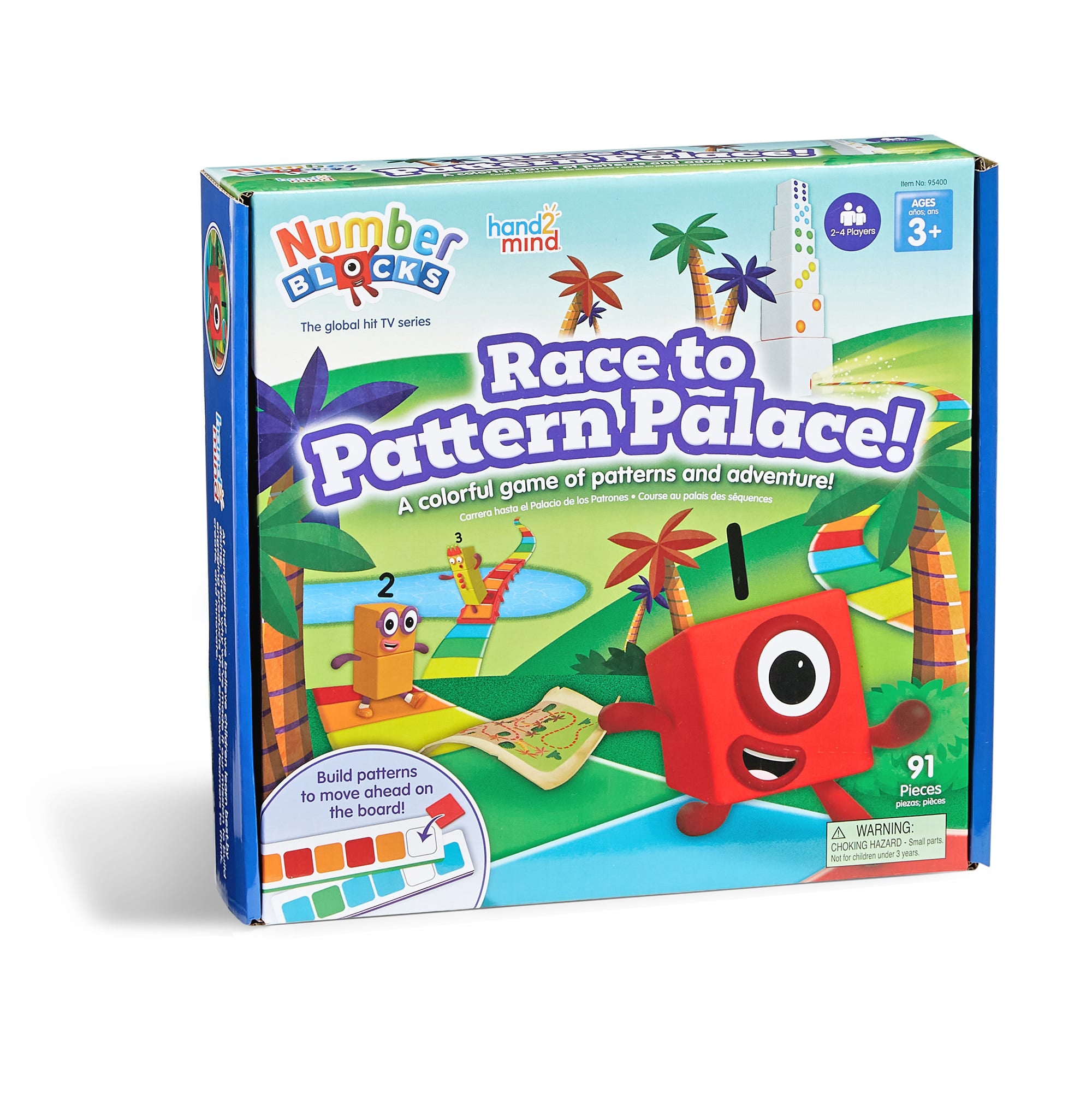 Learning Resources - Numberblocks Race to Pattern Palace Puzzelset
