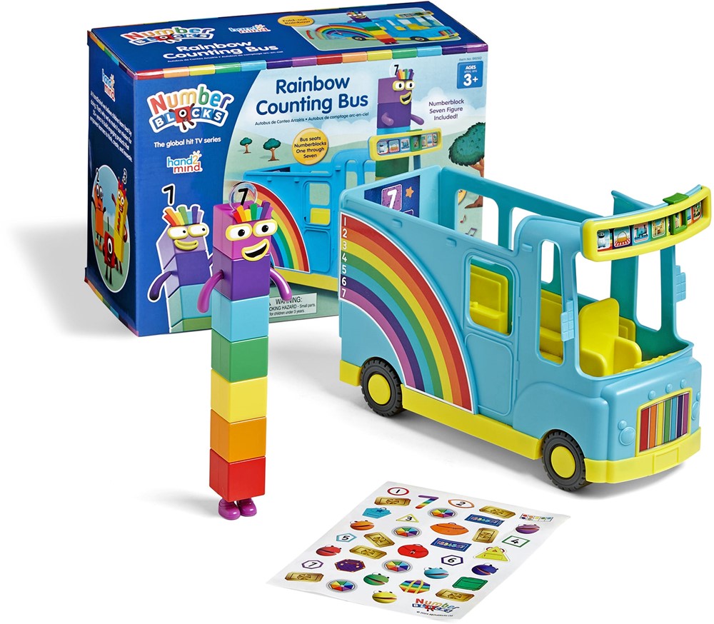 Learning Resources - Numberblocks Regenboog Telbus