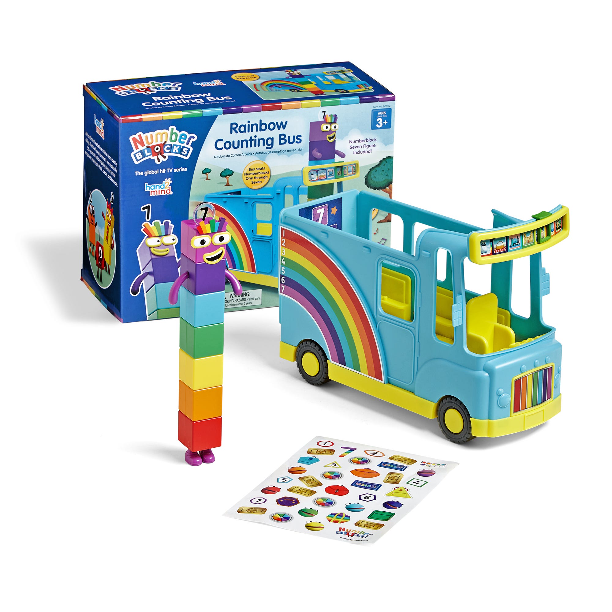 Learning Resources - Numberblocks Regenboog Telbus
