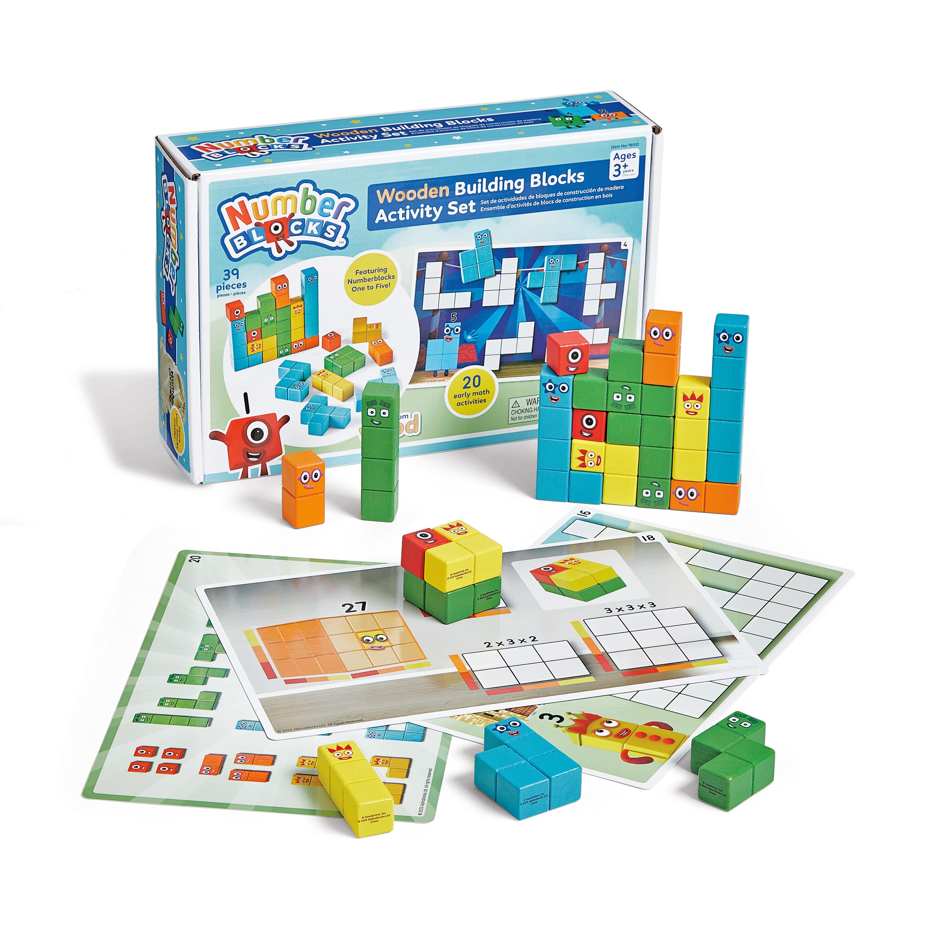 Learning Resources - Numberblocks Houten Winkel Rekenspel - 28-delige Set