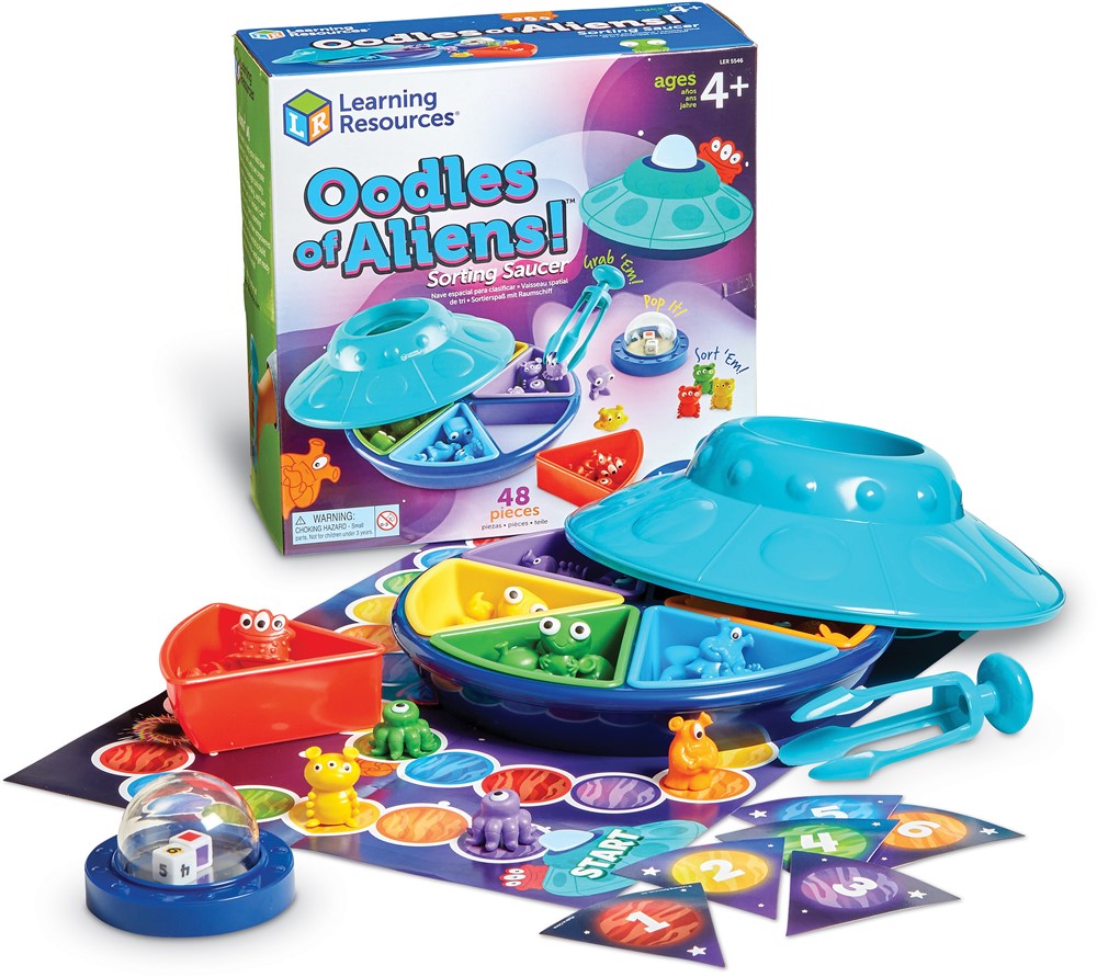 Learning Resources - Oodles of Aliens! Sorteer Schotel