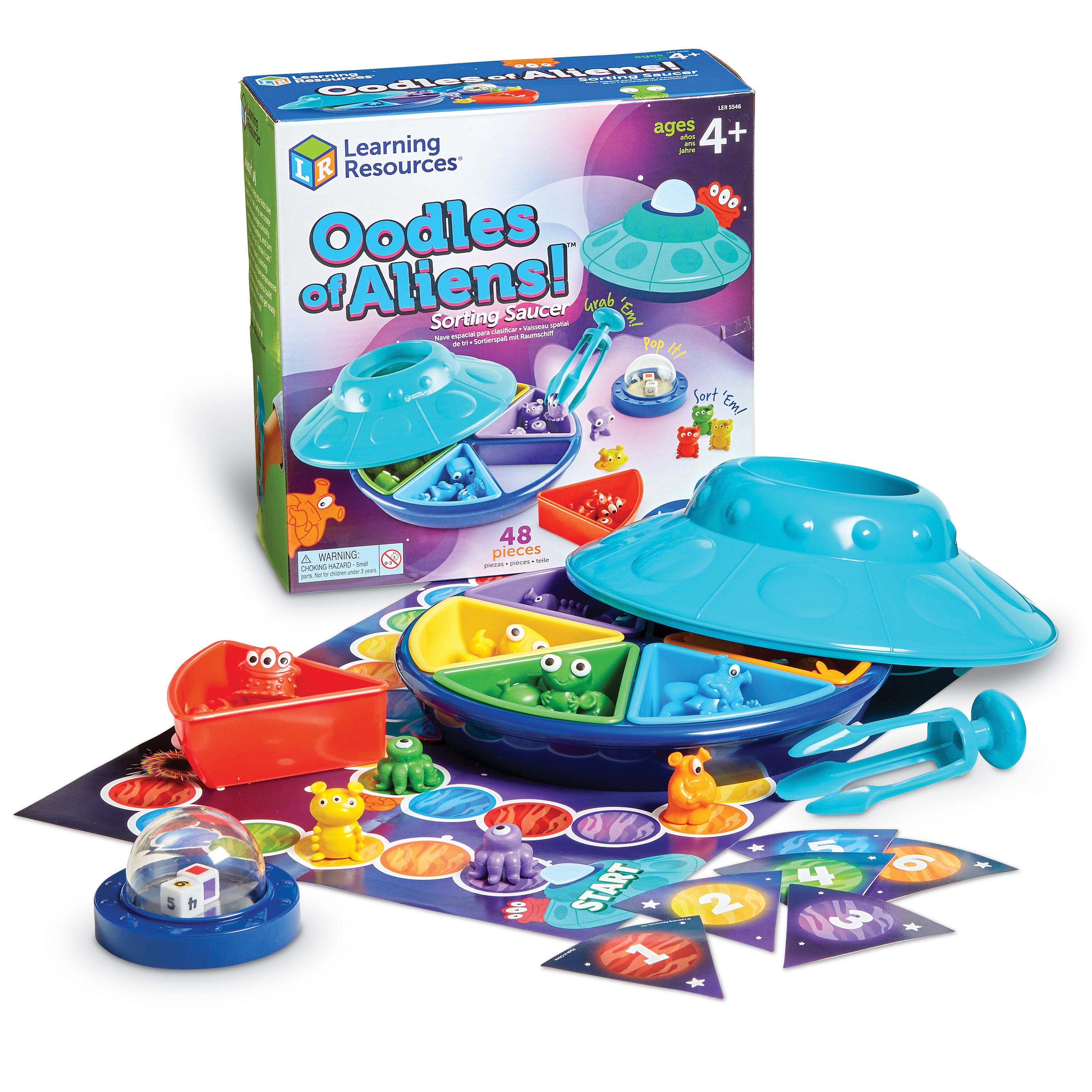Learning Resources - Oodles of Aliens! Sorteer Schotel