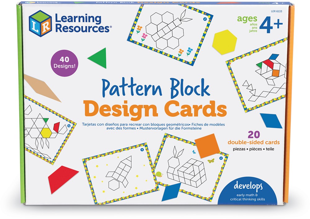 Learning Resources - Patroonblokken Ontwerpkaarten
