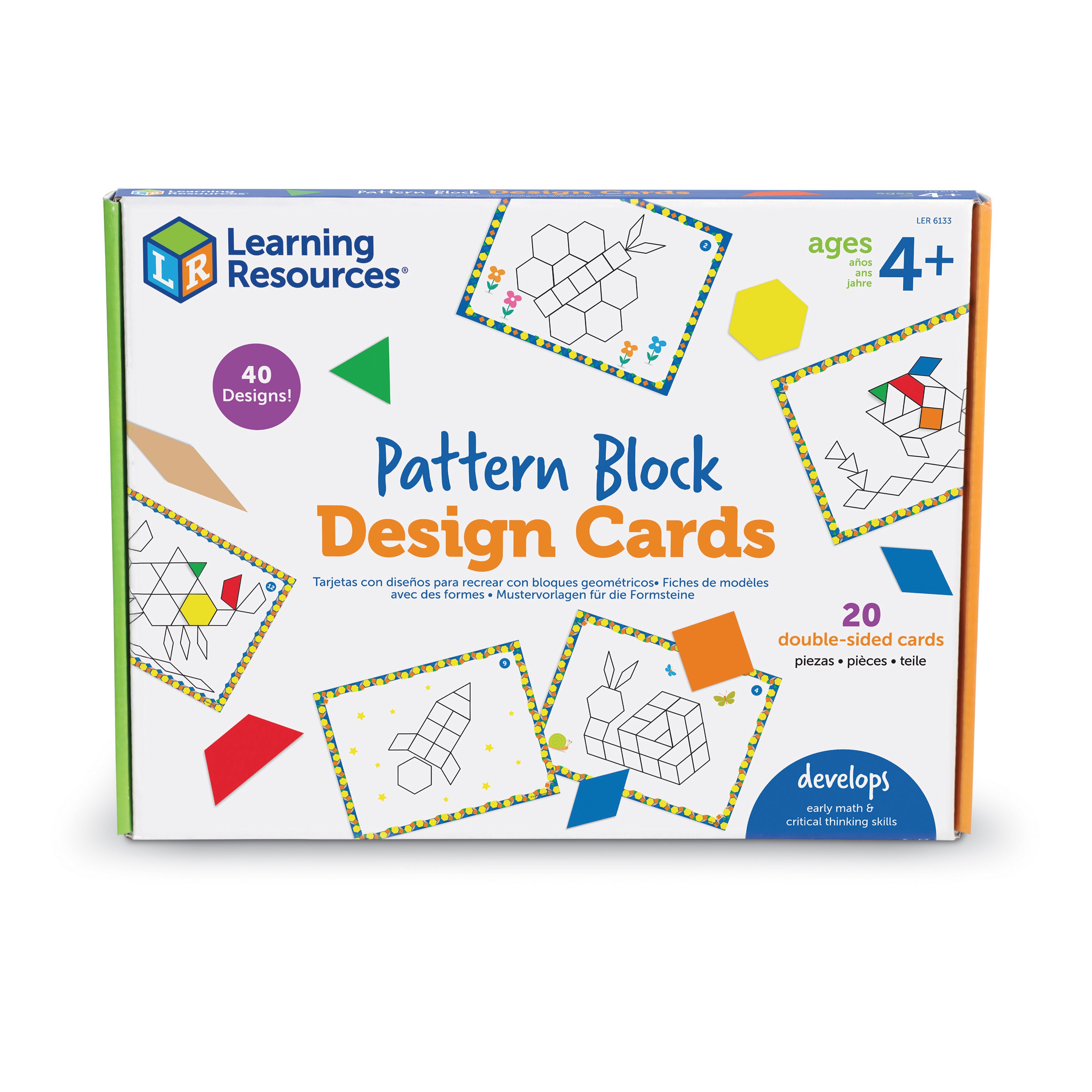 Learning Resources - Patroonblokken Ontwerpkaarten