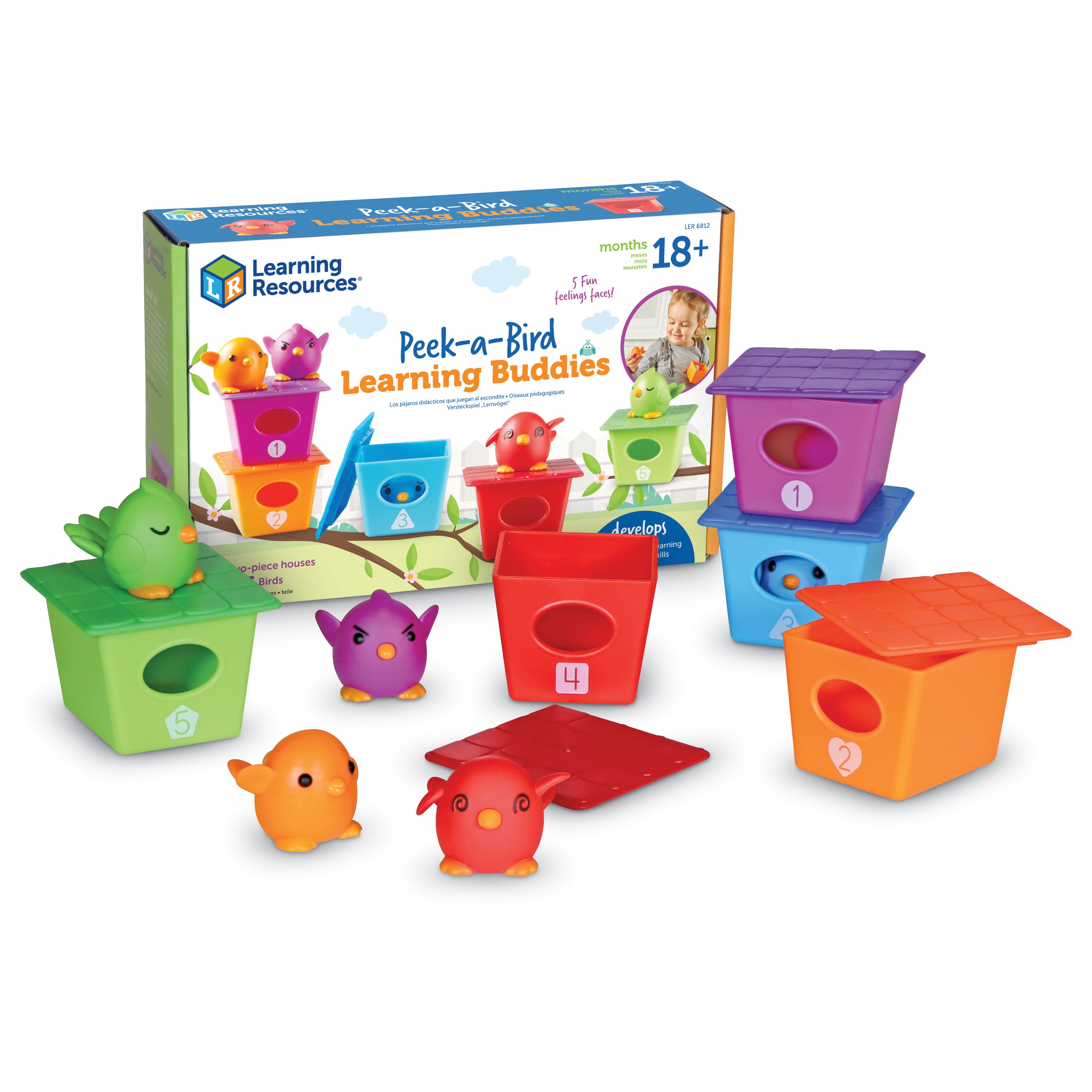 Learning Resources - Peek-a-Bird Leer Vriendjes