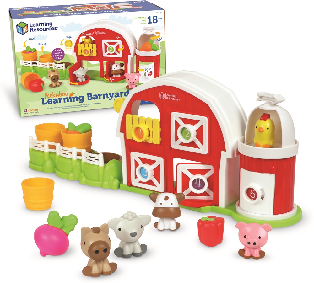 Learning Resources - Peekaboo Boerderij Speelset