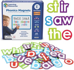 Learning Resources - Magnetische Letters voor Klankenleer