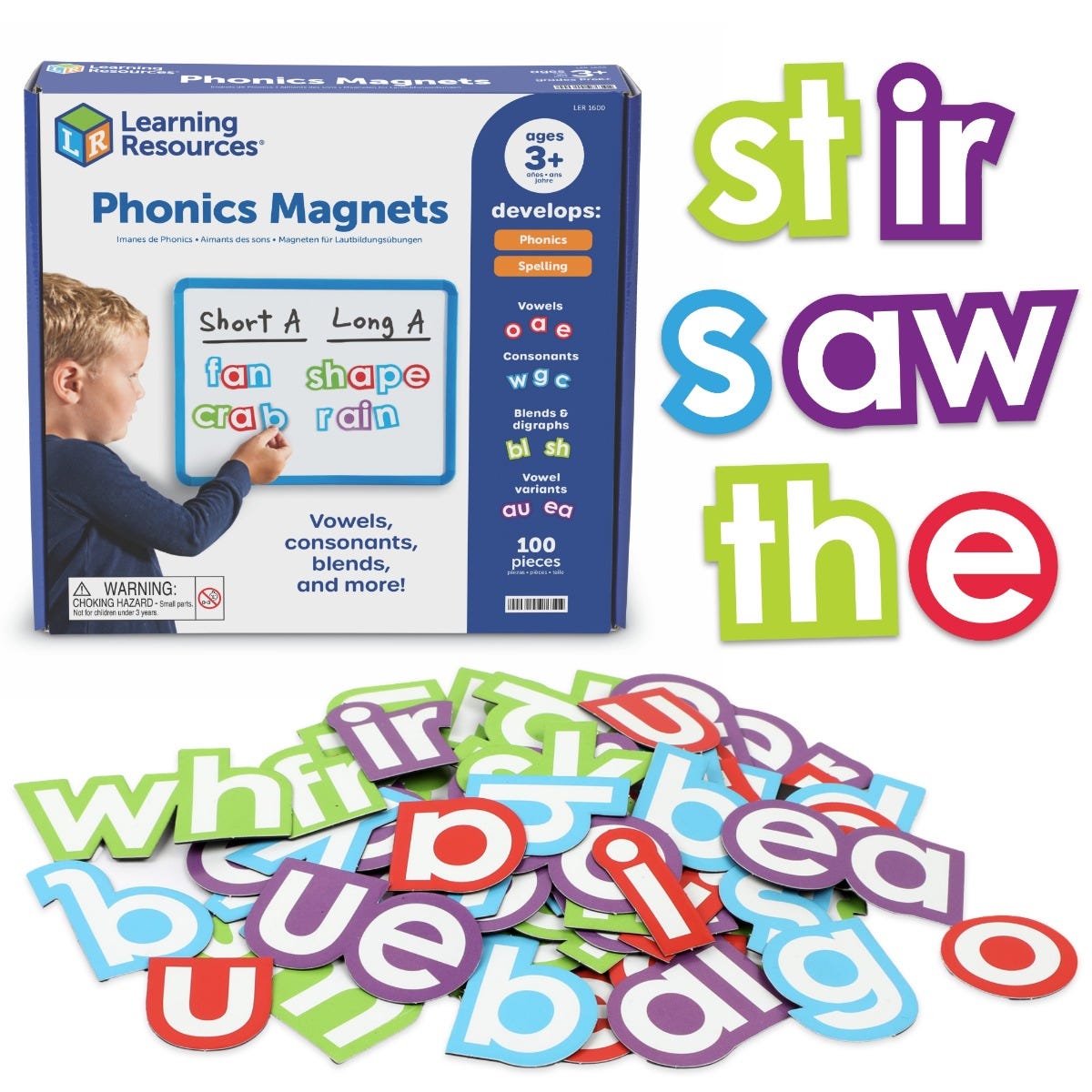 Learning Resources - Magnetische Letters voor Klankenleer
