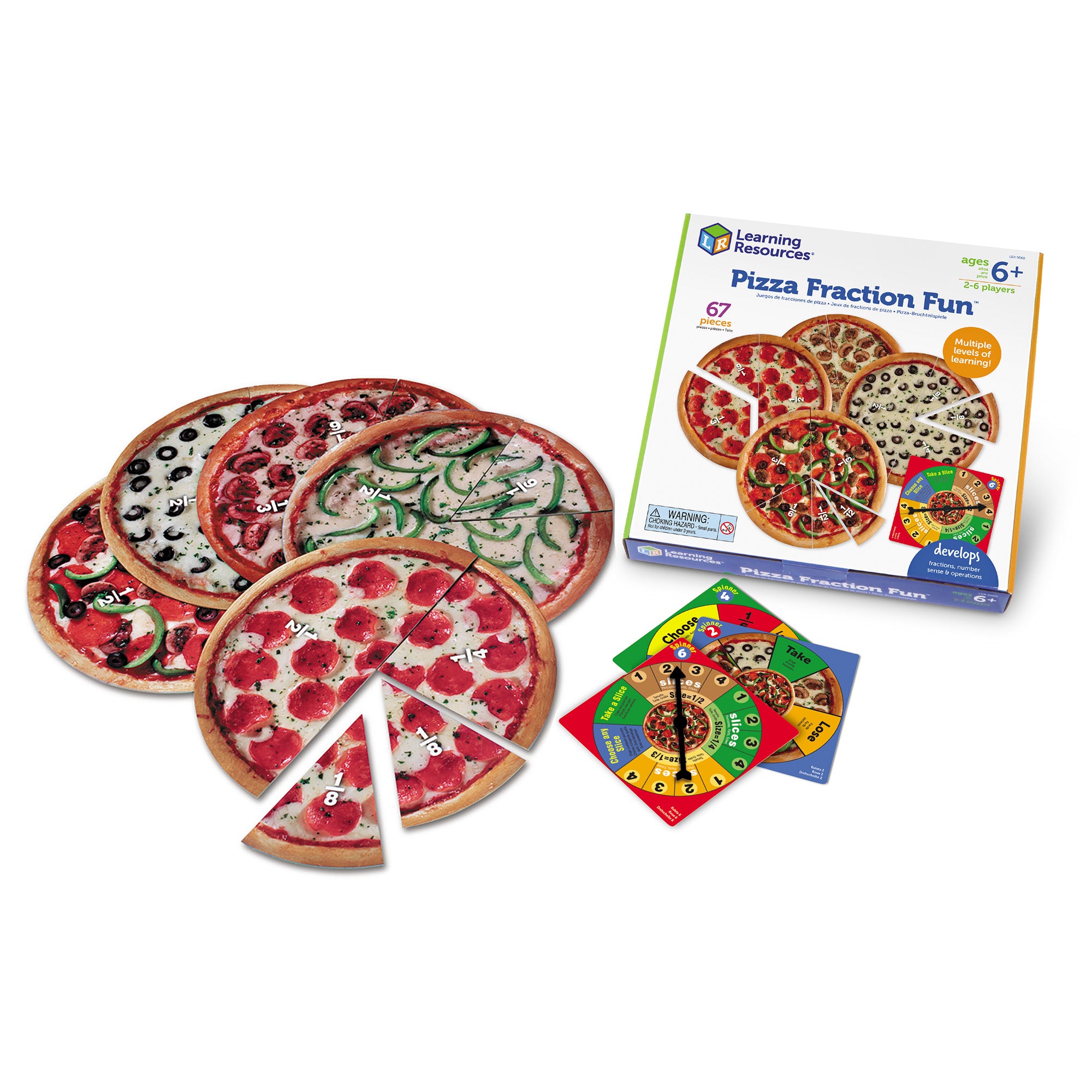 Learning Resources - Pizza Breukjes Bordspel
