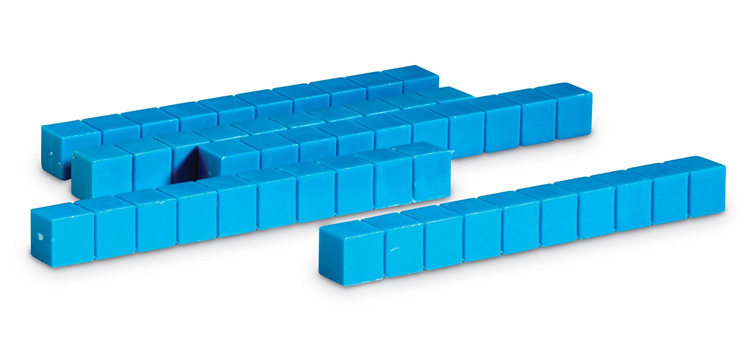 Learning Resources - Tientallen Staven Plastic (Set van 50)