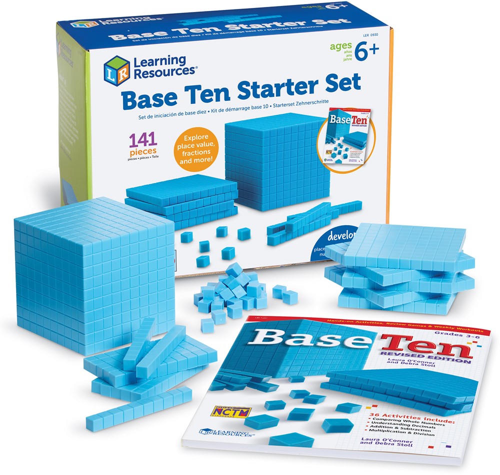 Learning Resources - Tientallig Starterset met Kunststof Blokken