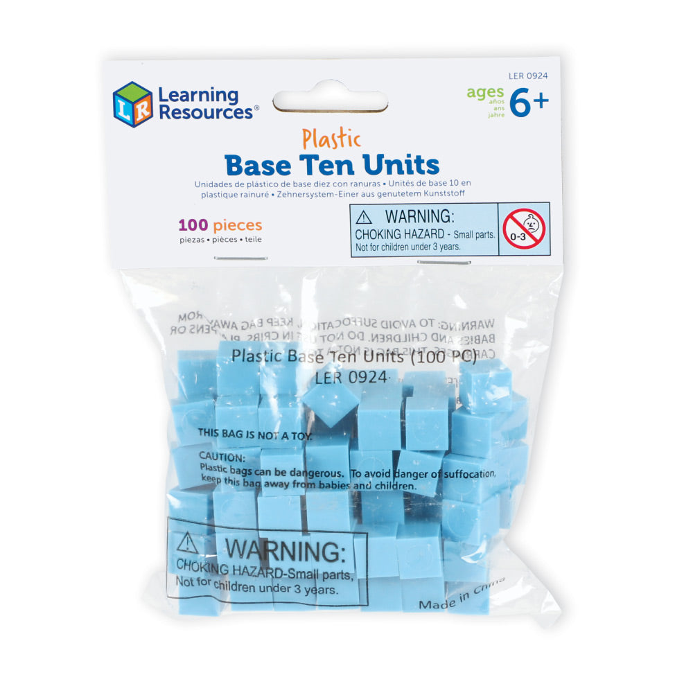 Learning Resources - Tientallig Eenheden - Set van 100 Stuks