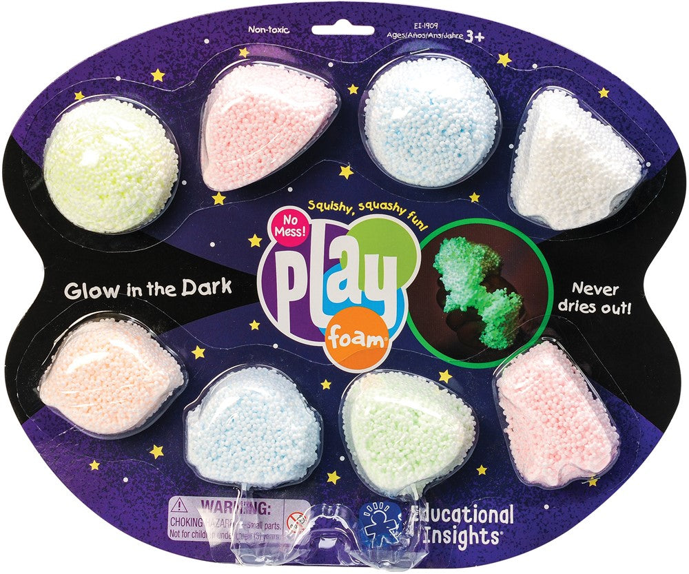 Learning Resources - Playfoam Glow In The Dark - 8 stuks