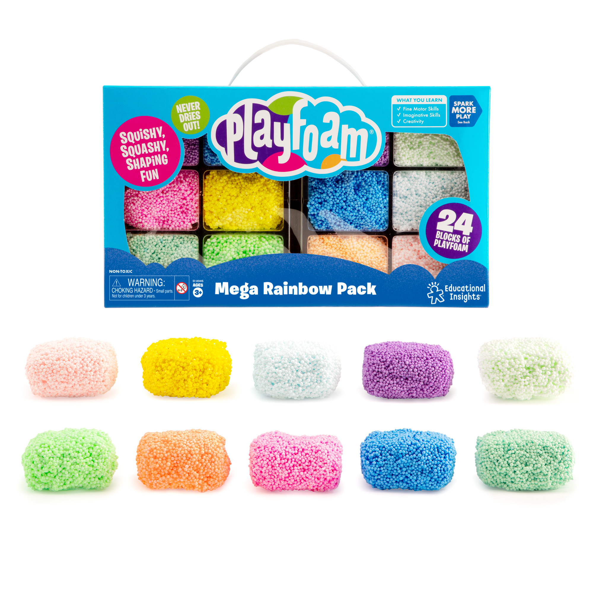 Learning Resources - Playfoam Mega Regenboog Set