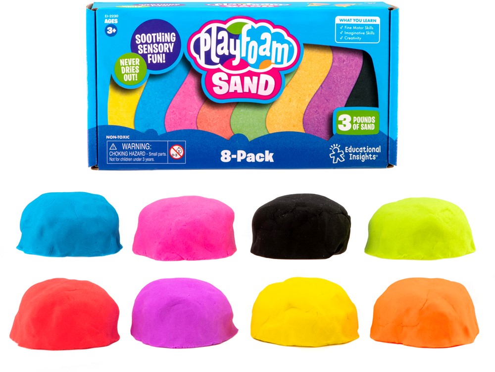 Learning Resources - Playfoam Zand 8-delige Set