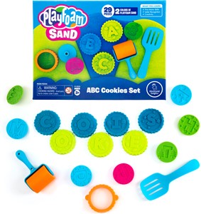 Learning Resources - Playfoam Zand ABC Koekjes Set