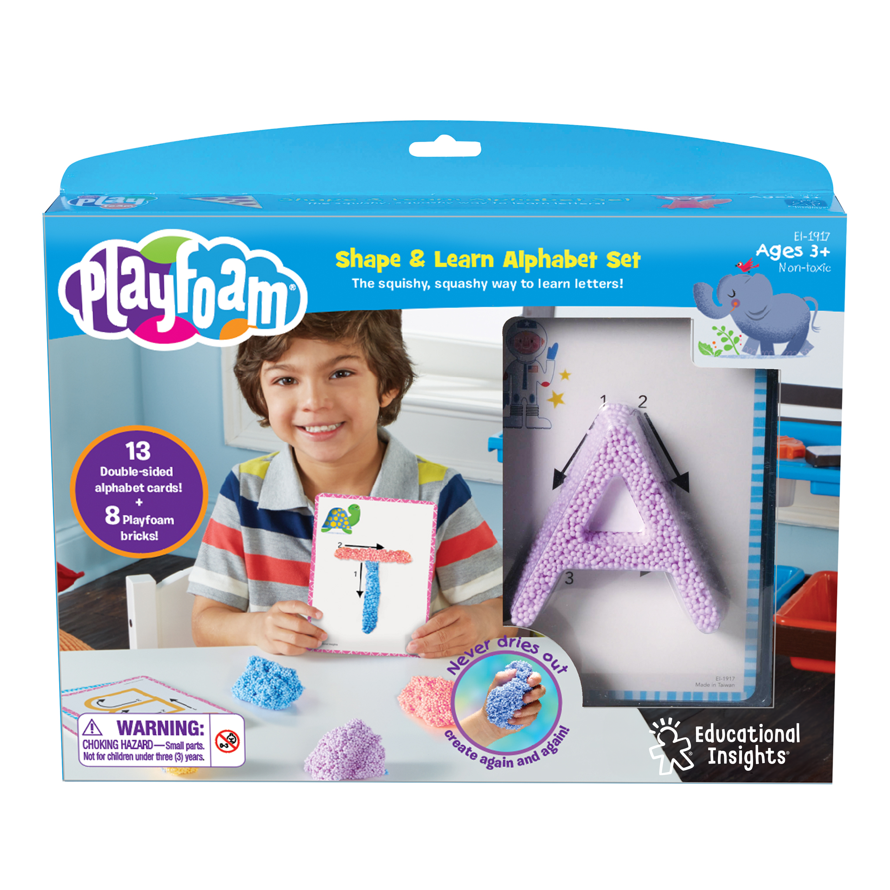 Learning Resources - Playfoam Vormen & Leren Alfabet Set