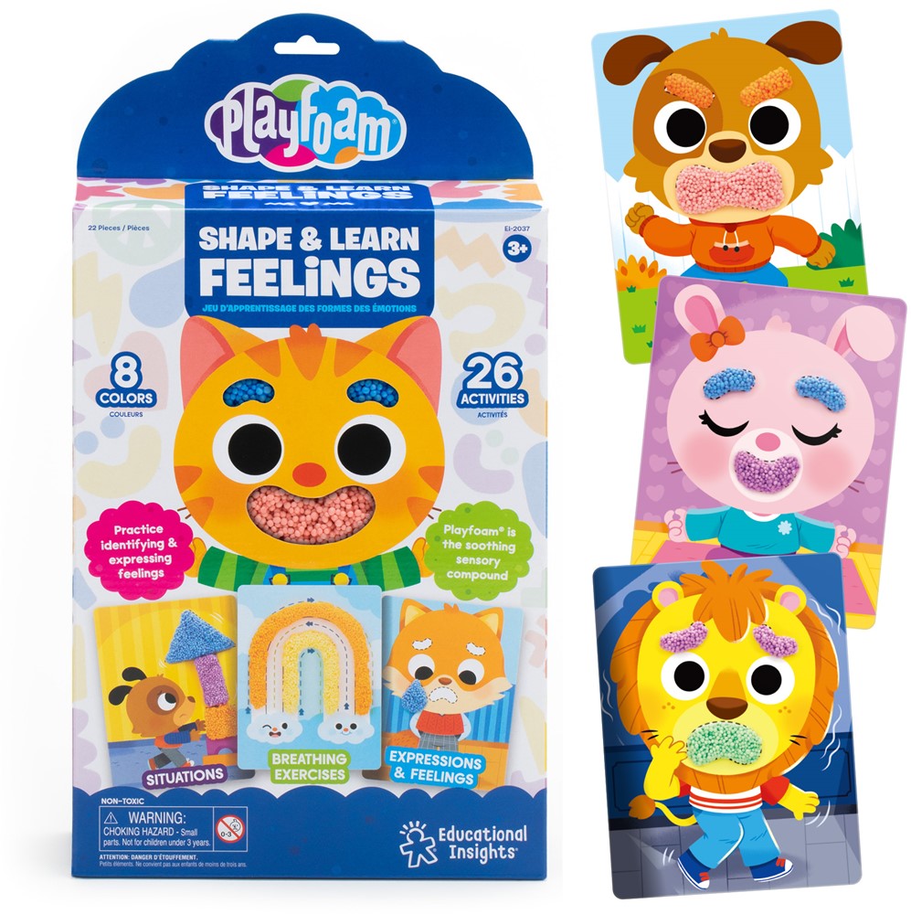 Learning Resources - Playfoam Vorm & Leer Gevoelens