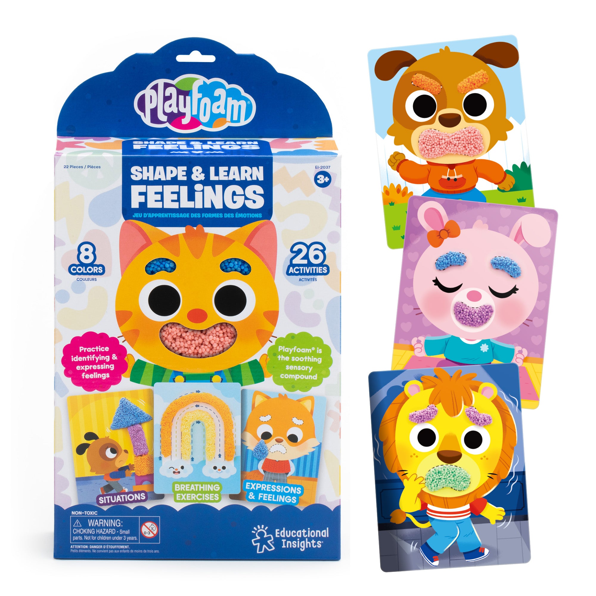 Learning Resources - Playfoam Vorm & Leer Gevoelens