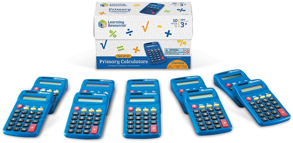 Learning Resources - Rekenmachine voor Beginners (Set van 10)
