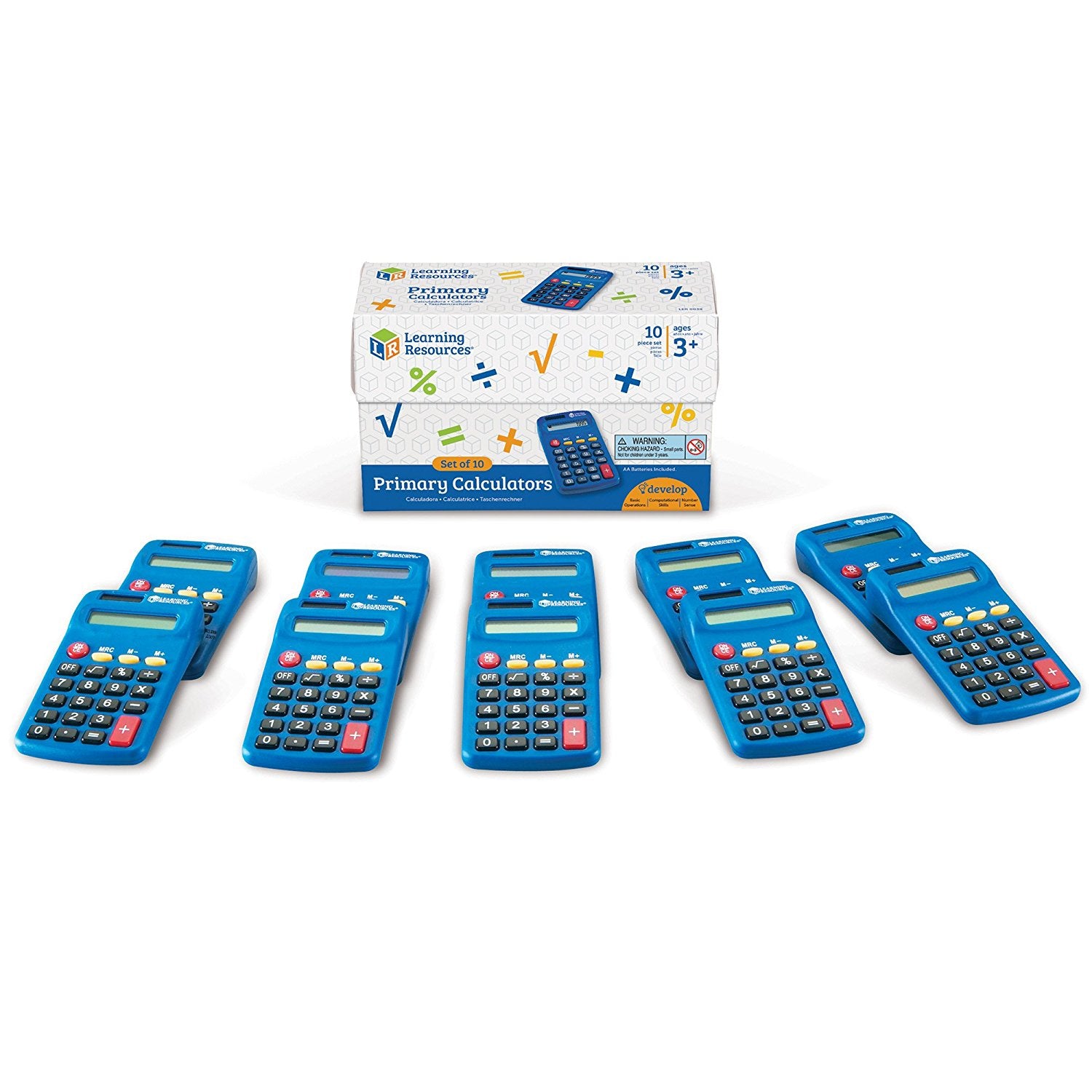 Learning Resources - Rekenmachine voor Beginners (Set van 10)