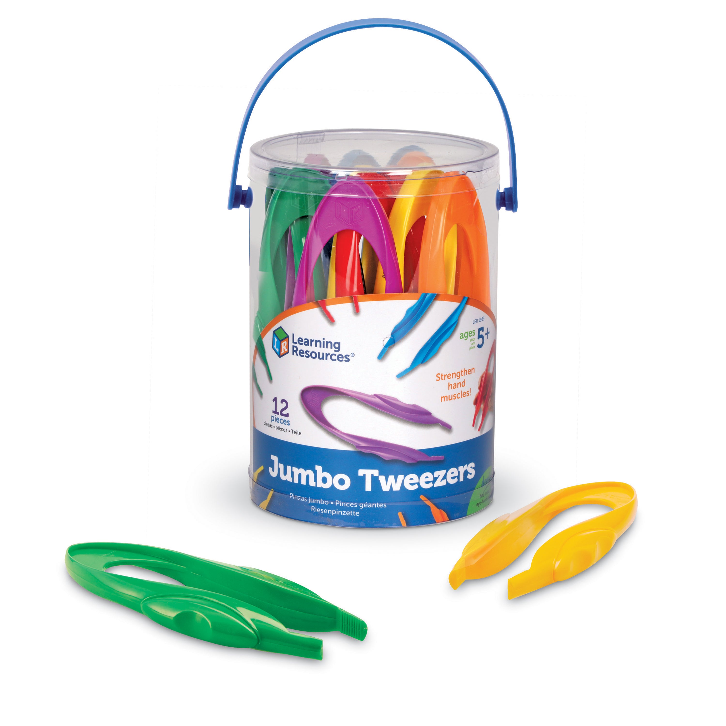 Learning Resources - Primary Science Jumbo Pincet Set (12 Stuks)