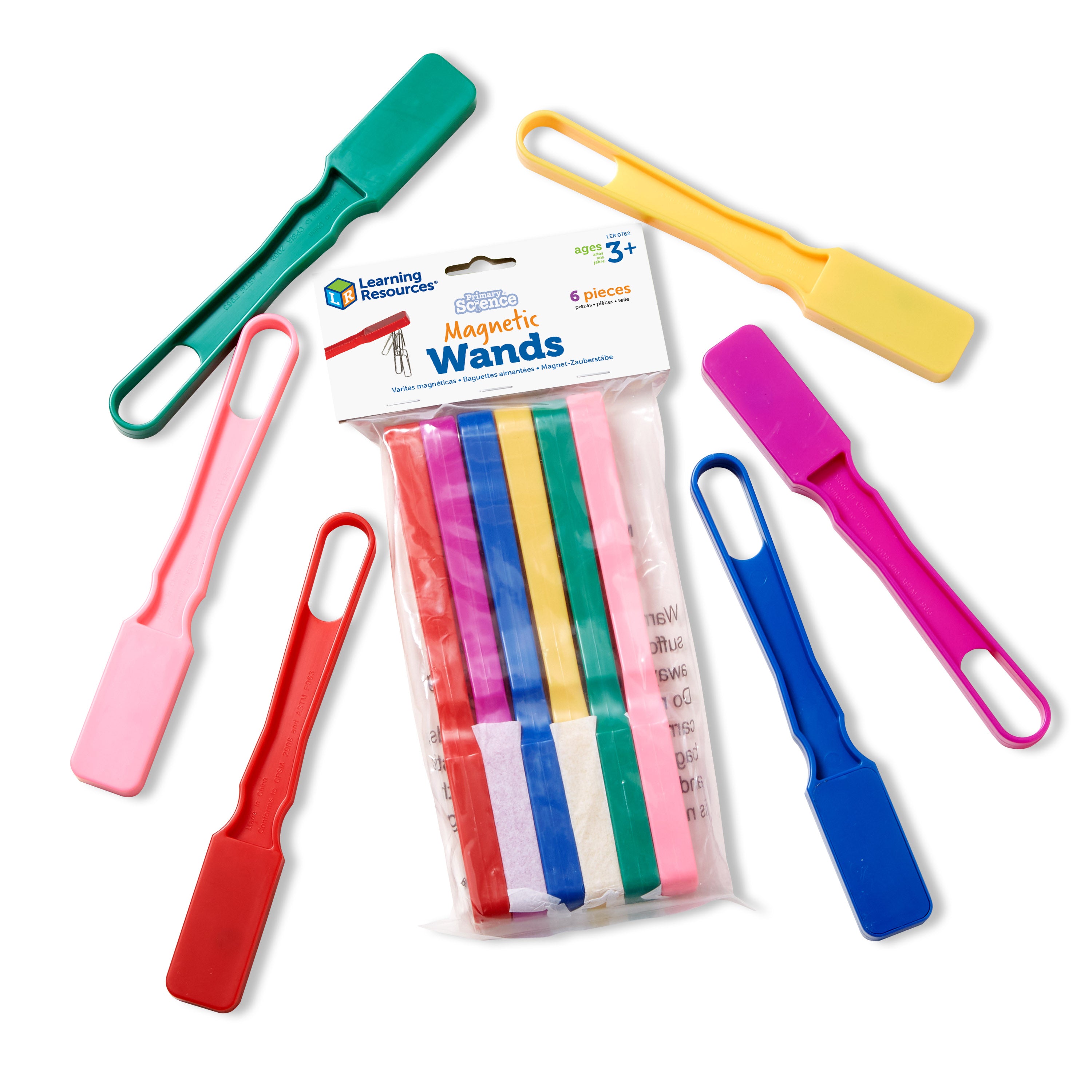 Learning Resources - Primary Science Magnetische Toverstaven (Set van 6)