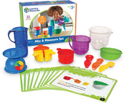 Learning Resources - Primary Science Mix & Measure Set - Meet- en Mengset
