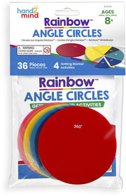 Learning Resources - Regenboog Hoekcirkels - 36 Stuks