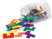 Learning Resources - Rainbow Pentomino Puzzelset