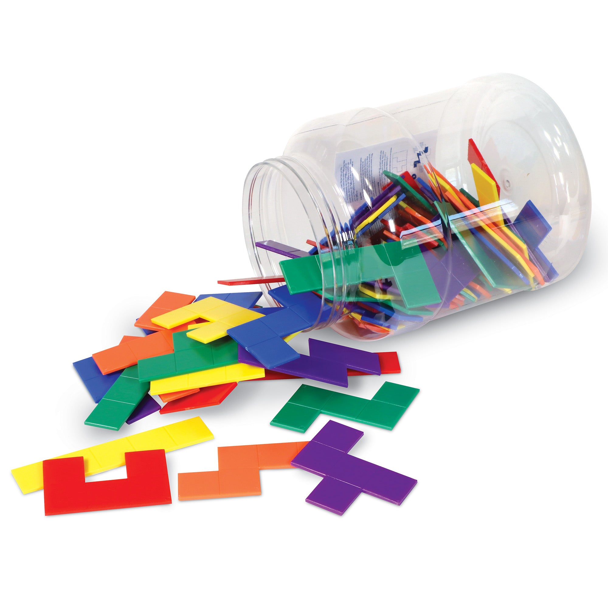 Learning Resources - Rainbow Pentomino Puzzelset