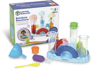 Learning Resources - Rainbow Reactions Scheikunde Laboratorium voor Kleuters