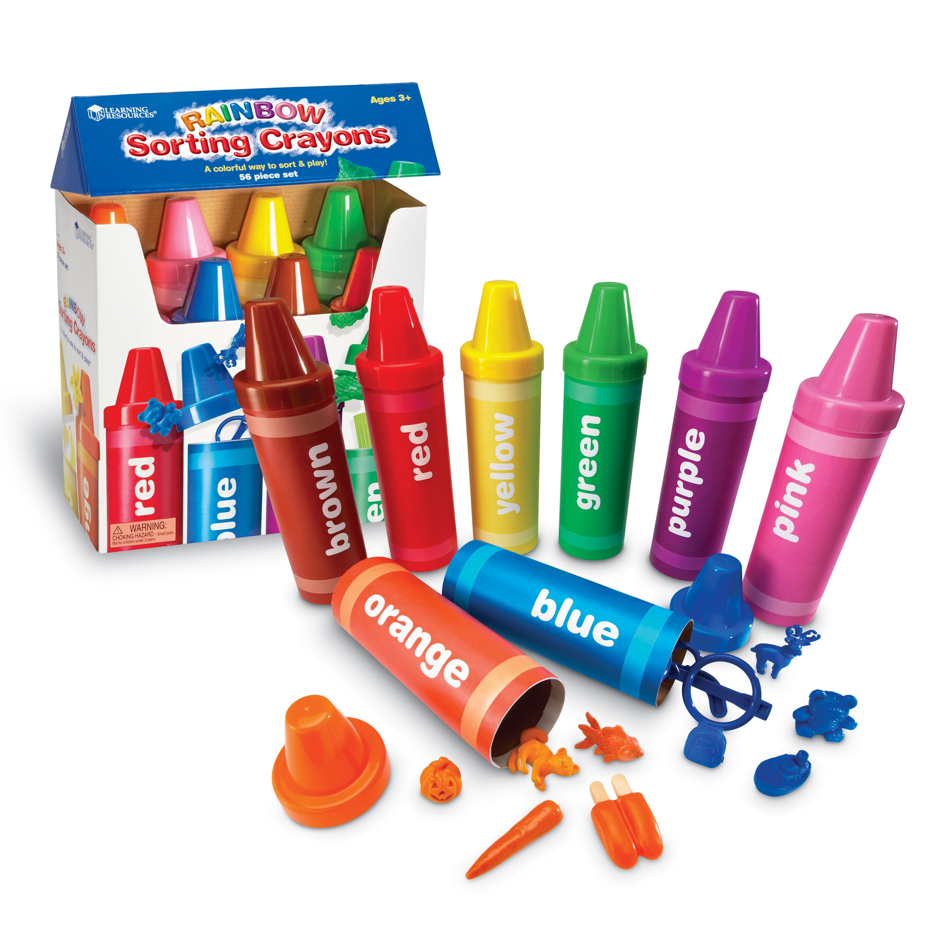 Learning Resources - Regenboog Sorteer Krijtjes
