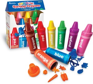 Learning Resources - Regenboog Sorteer Krijtjes